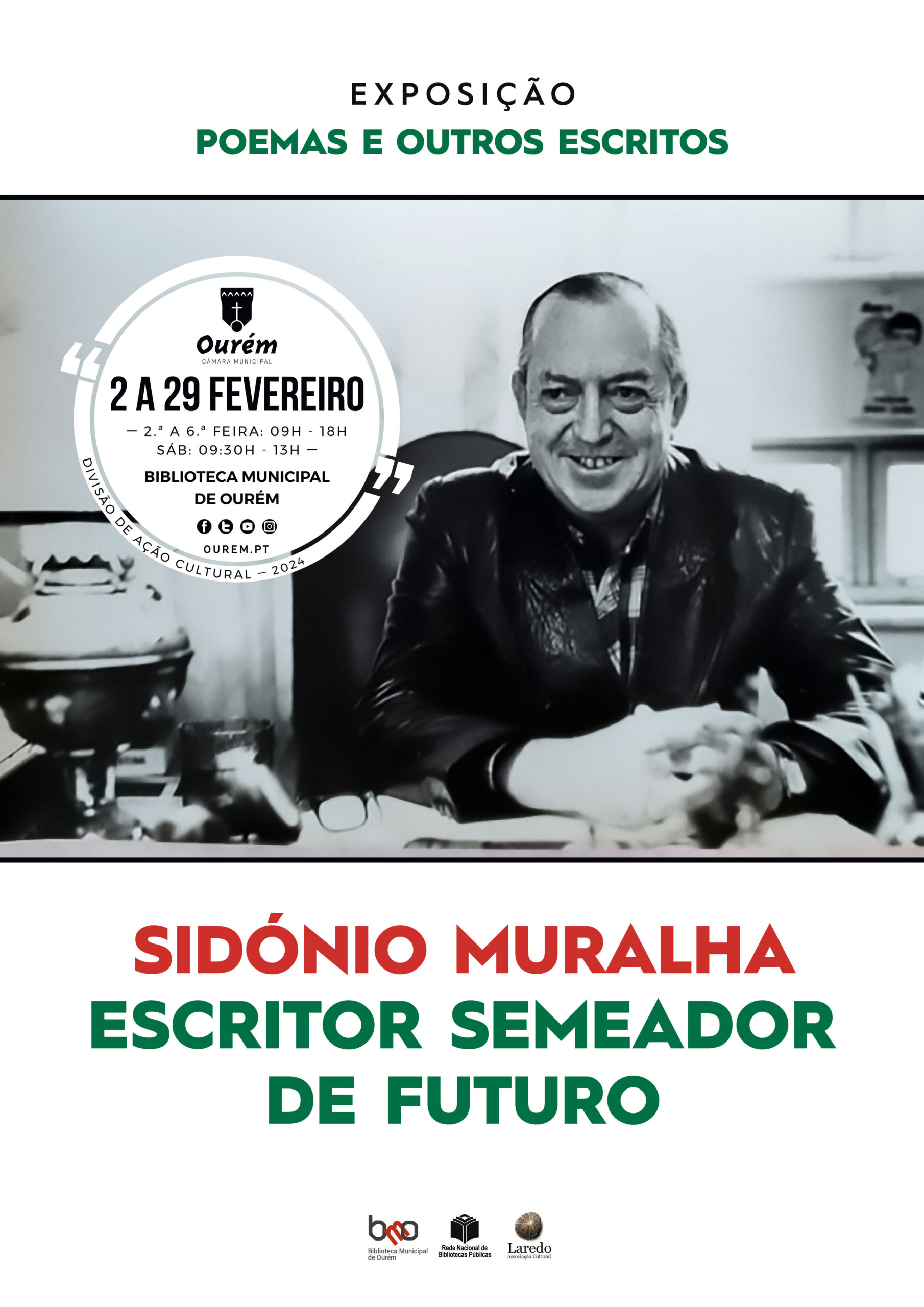 Exposição Sobre “Sidónio Muralha – Escritor Semeador de Futuro”