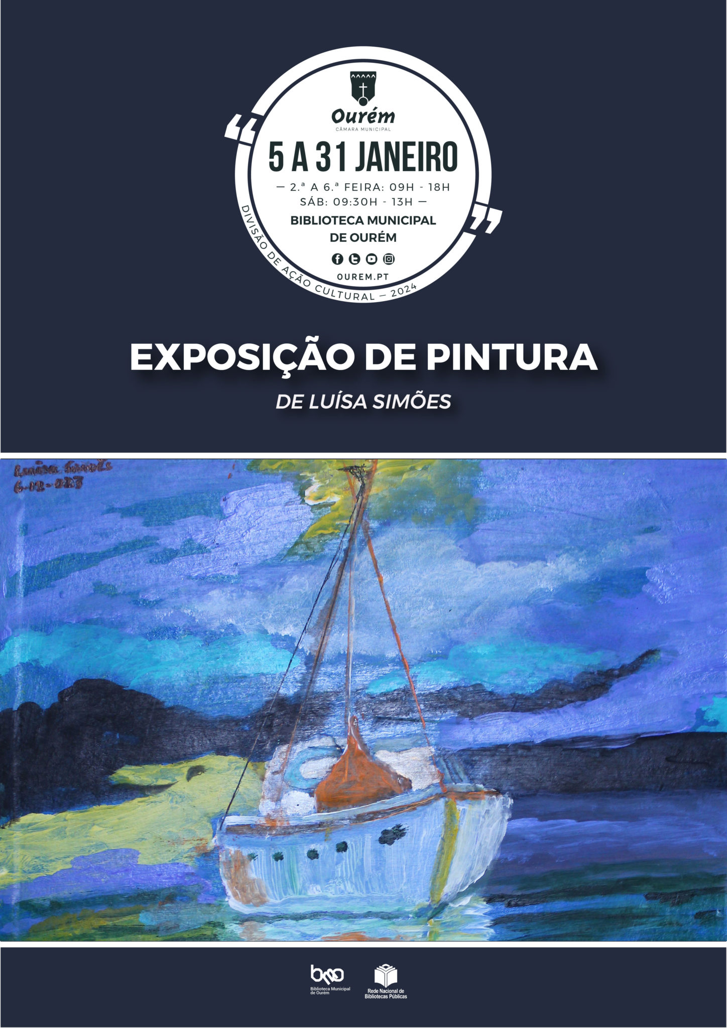 EXPOSIÇÃO DE PINTURA DE LUÍSA SIMÕES