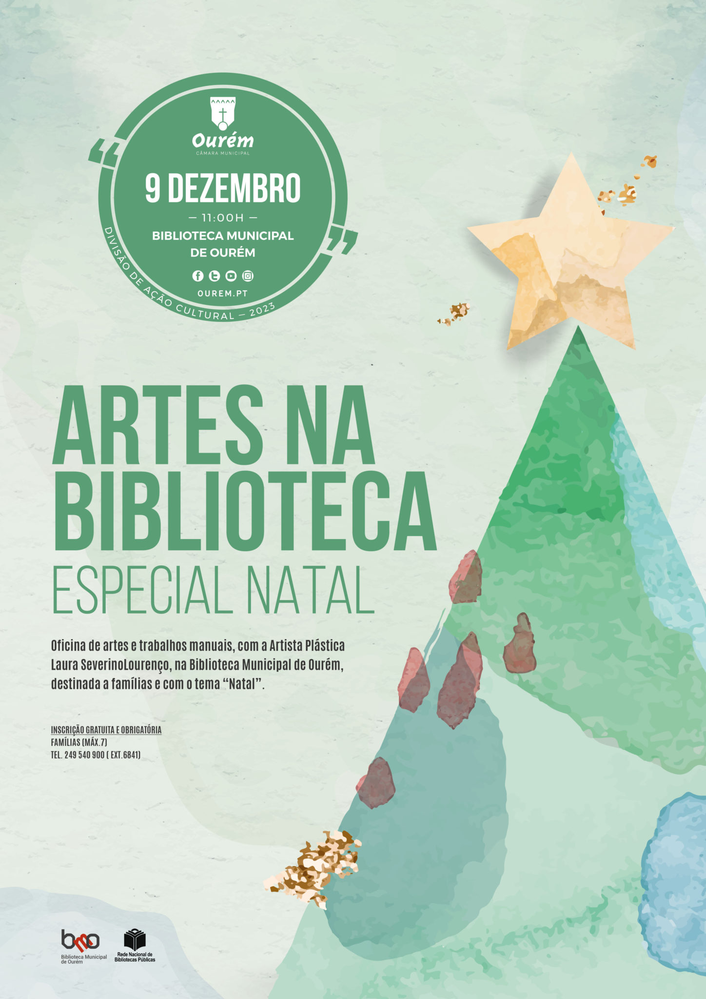 Artes na Biblioteca Especial “Natal”