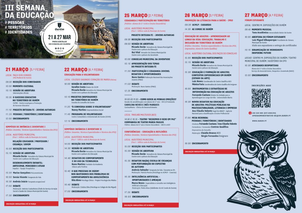 calendario da semana da educacao