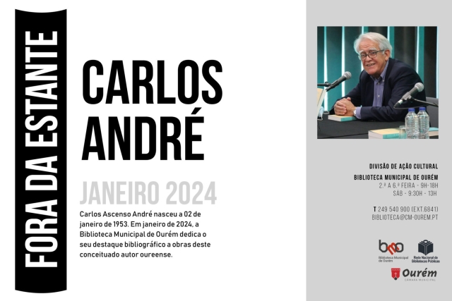 FORA DA ESTANTE: CARLOS ANDRÉ