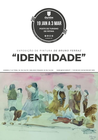 EXPOSIÇÃO DE PINTURA DE BRUNO FERRAZ “IDENTIDADE”