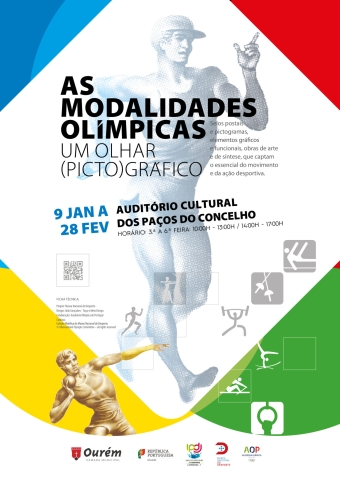 EXPOSIÇÃO “MODALIDADES OLÍMPICAS OLHAR PITO(GRÁFICO)”, PELO INSTITUTO PORTUGUÊS DO DESPORTO E JUVENTUDE