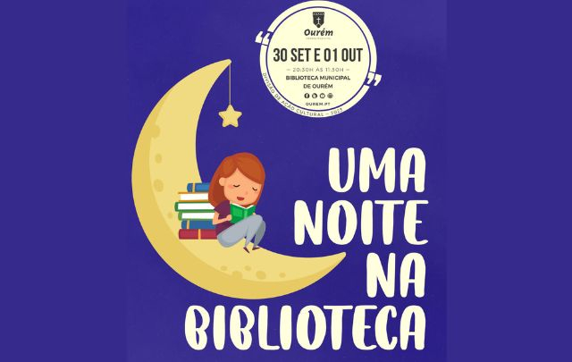 UMA NOITE NA BIBLIOTECA